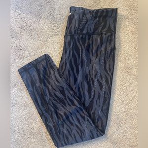 Black and Gray Athlete Works Leggings Size XXL